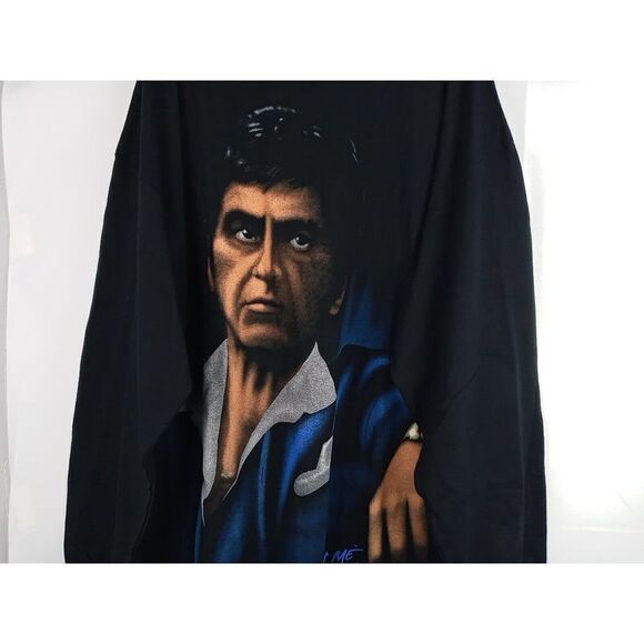 Scarface Clothing Co. I Trust Me Long Sleeve T Shirt Men Sz 3XL Y2K Vintage New - Picture 15 of 16